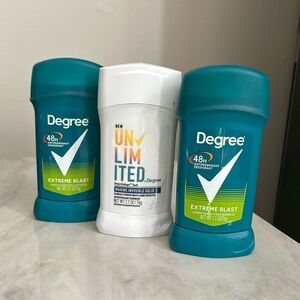 3 x degree antiperspirant deodorant